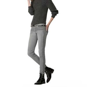 MAJE Skinny Jeans Size 38 (6/8) Light Grey Fowntown